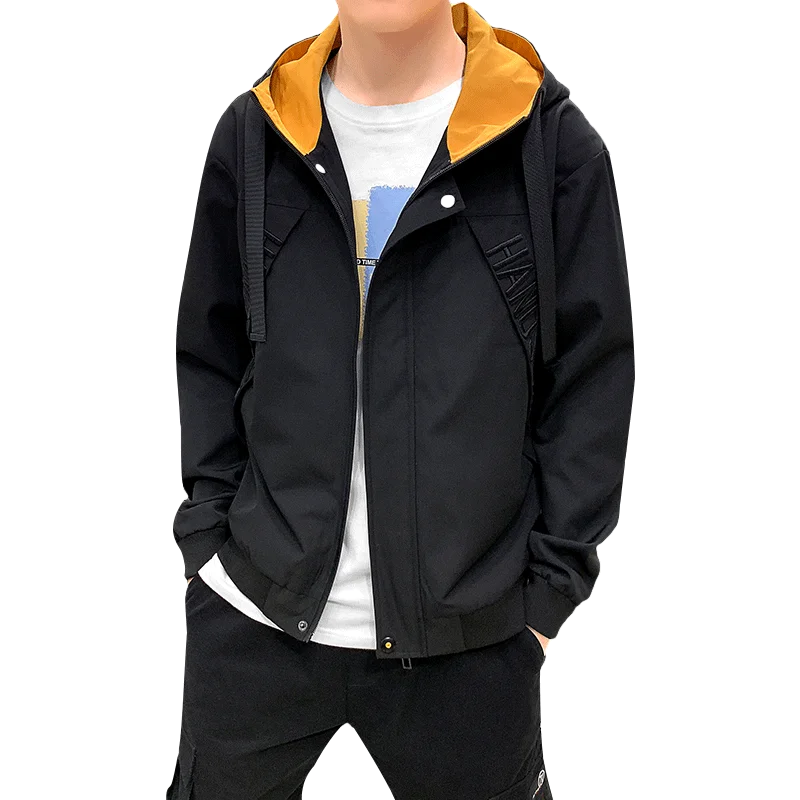 Brand Men's Jacket Men Fashion Outwear Zipper Jacket Male Coats and Jackets Designer Clothes Casual Jacket Handsome Hooded Coat
Brand Men's Jacket Men Fashion Outwear Zipper Jacket Male Coats and Jackets Designer Clothes Casual Jacket Handsome Hooded Coat