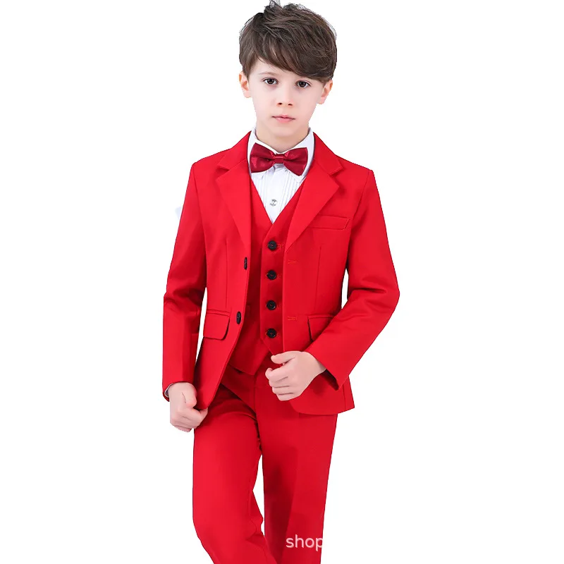 110-160cm New Fashion Children's Spring Children's Dress Flower Boy Dress Male Performance Suit Boys Clothes Set
110-160cm New Fashion Children's Spring Children's Dress Flower Boy Dress Male Performance Suit Boys Clothes Set