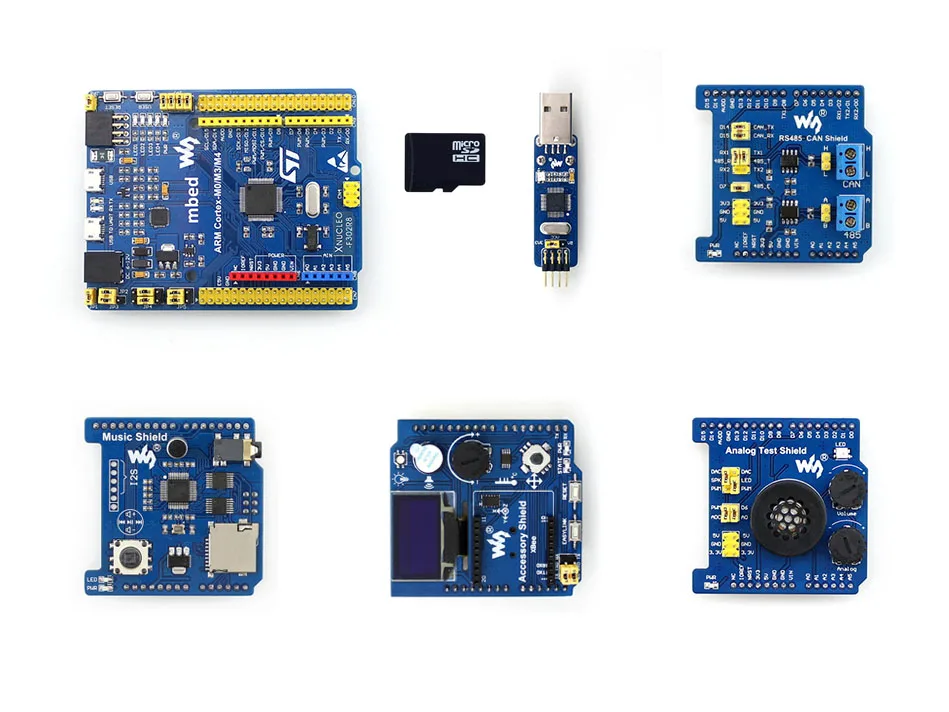 STM32 XNUCLEO-F302R8 Package B Comes with OLED, RTC AD/DA Audio Codec RS485 CAN on board Cortex-M4 microcontroller STM32F302R8T6
STM32 XNUCLEO-F302R8 Package B Comes with OLED, RTC AD/DA Audio Codec RS485 CAN on board Cortex-M4 microcontroller STM32F302R8T6