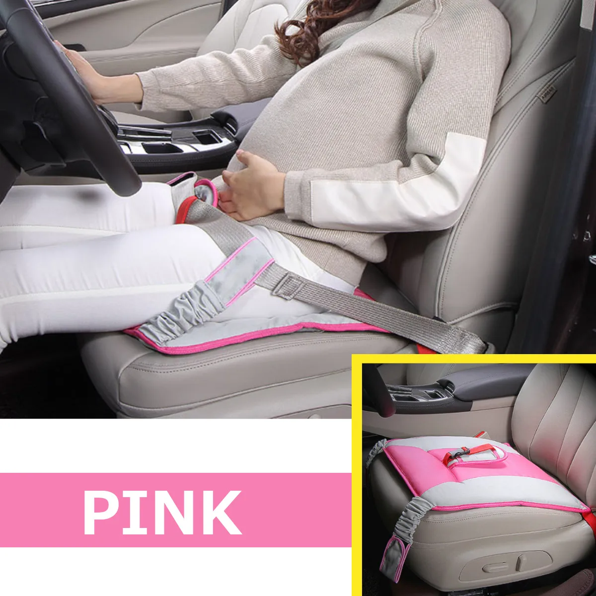 Car Seat Safety Belt For Pregnant Woman Girls Lady With Soft Seat Mat Shoulder Cushion Protection Safety Anti-skidding
Car Seat Safety Belt For Pregnant Woman Girls Lady With Soft Seat Mat Shoulder Cushion Protection Safety Anti-skidding