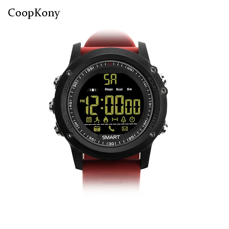 Фото Coopkony Smart Watch Sport Pedometer Waterproof IP67 Bluetooth Men Digital Watches Call Reminder SmartWatch For ios Android | Электроника