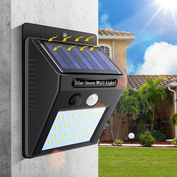 LED flashlight solar sensor auto lamp motion wall waterproof outdoor garden street light public road Night bulbs wall-mounted
LED flashlight solar sensor auto lamp motion wall waterproof outdoor garden street light public road Night bulbs wall-mounted
