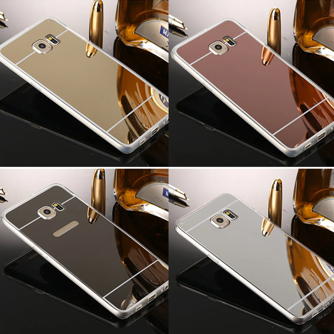 New Fashion Plated Mirror Phone Case For SamsungS6 S6edge S7 S7edge J530 J730 A5 A7 NOTE8 S9 S9PLUS
New Fashion Plated Mirror Phone Case For SamsungS6 S6edge S7 S7edge J530 J730 A5 A7 NOTE8 S9 S9PLUS