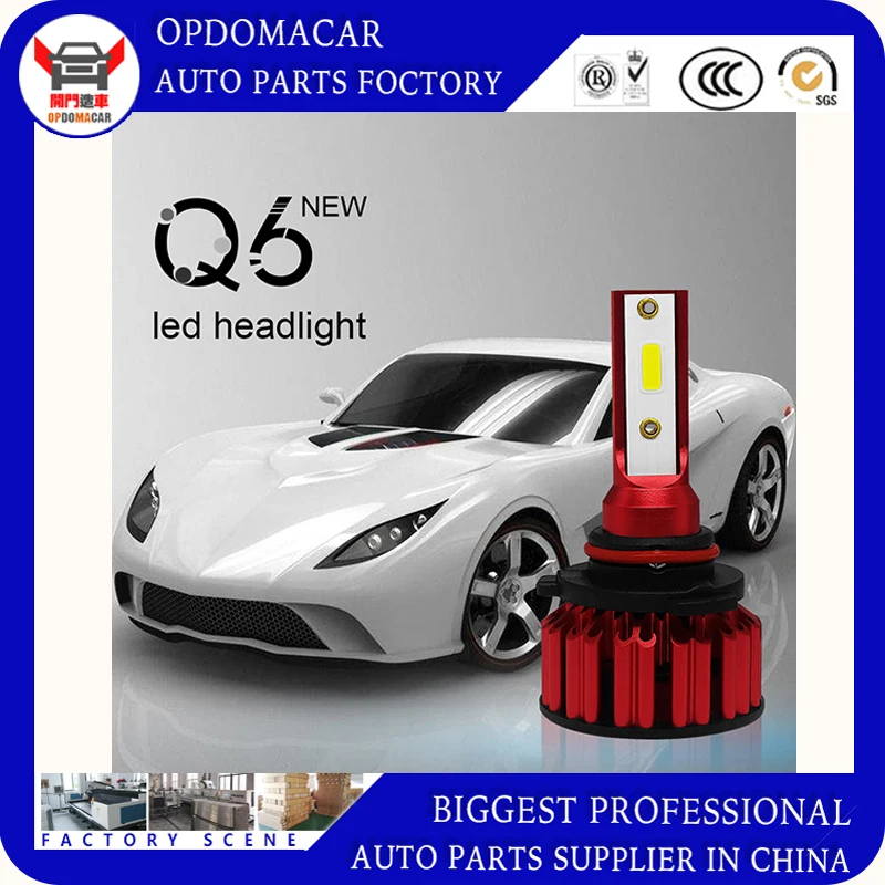 6000 LM 2 pieces LED 9005 9006 H4 H7 H11 Q6 Car LED Headlight Bulbs Car led light
6000 LM 2 pieces LED 9005 9006 H4 H7 H11 Q6 Car LED Headlight Bulbs Car led light