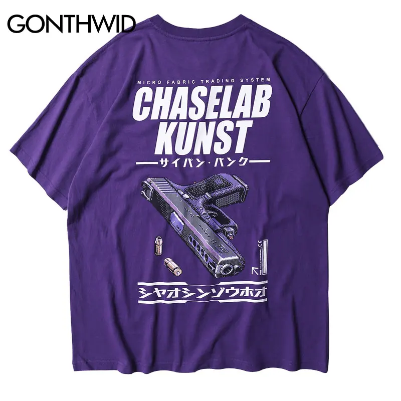 GONTHWID Gun Handgun Pistol Print Tshirts Men Hip Hop Harajuku Casual Streetwear Tops Tee 2019 Summer Male Short Sleeve T Shirts
GONTHWID Gun Handgun Pistol Print Tshirts Men Hip Hop Harajuku Casual Streetwear Tops Tee 2019 Summer Male Short Sleeve T Shirts