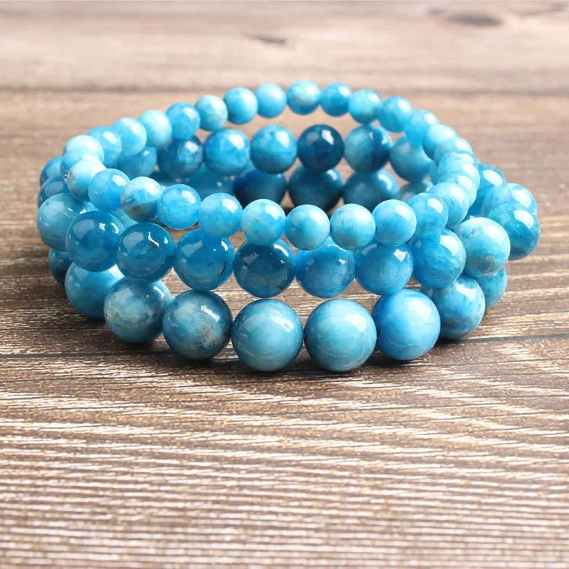 Ling Xiang 4/6/8/10/12mm fashion natural Jewelry apatite stone beads Bracelet DIY Charms Men Strand Beads Yoga Women Bracelets
Ling Xiang 4/6/8/10/12mm fashion natural Jewelry apatite stone beads Bracelet DIY Charms Men Strand Beads Yoga Women Bracelets