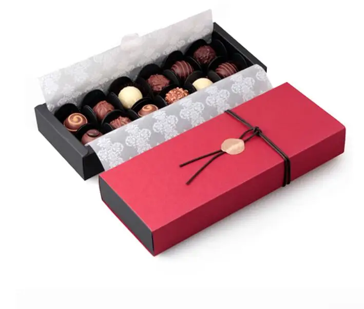Red rectangle 12 cavities holes chocolate packaging box for Valentine's Day chocolate candy gift box
Red rectangle 12 cavities holes chocolate packaging box for Valentine's Day chocolate candy gift box