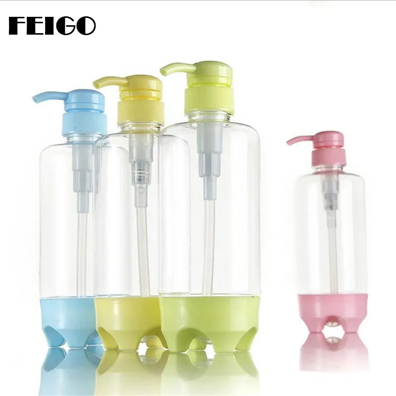 FEIGO 1 Pcs 500ml Hand Pump Leakproof Plastic Bottles Liquid Soap Dispenser Removable Base Shampoo Lotion Bathroom Supplies F575
FEIGO 1 Pcs 500ml Hand Pump Leakproof Plastic Bottles Liquid Soap Dispenser Removable Base Shampoo Lotion Bathroom Supplies F575