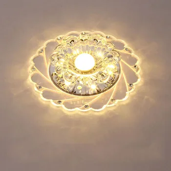 4 Colors Modern Led Ceiling Lights Crystal Lamp Loft Decor Home Shop Light fixtures Lotus shape plafondlamp 3W/5W DIA20cm
4 Colors Modern Led Ceiling Lights Crystal Lamp Loft Decor Home Shop Light fixtures Lotus shape plafondlamp 3W/5W DIA20cm