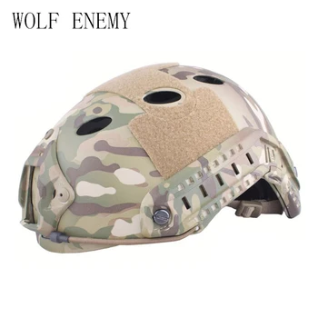 Deluxe Edition FAST Tactical Military Army Pistol Helmet PJ TYPE Adjustable Protective Helmet Pararescue JumpHelmet Foliage Gree
Deluxe Edition FAST Tactical Military Army Pistol Helmet PJ TYPE Adjustable Protective Helmet Pararescue JumpHelmet Foliage Gree