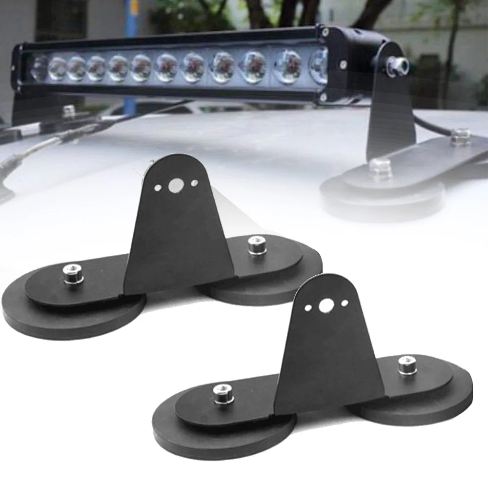 YAIT 2pcs Magnetic Mounting Brackets Holder for Led Work Light Bar with Powerful Magnet Base for Roof Tractors Off Road
YAIT 2pcs Magnetic Mounting Brackets Holder for Led Work Light Bar with Powerful Magnet Base for Roof Tractors Off Road