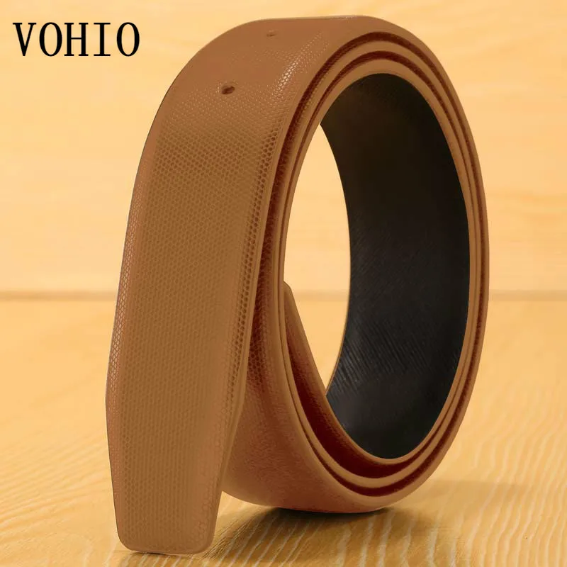 VOHIO White Designer Belts for Men Body Belt brand women Male Smooth Buckle Belt 3.2CM Brown Leather No Buckle
VOHIO White Designer Belts for Men Body Belt brand women Male Smooth Buckle Belt 3.2CM Brown Leather No Buckle