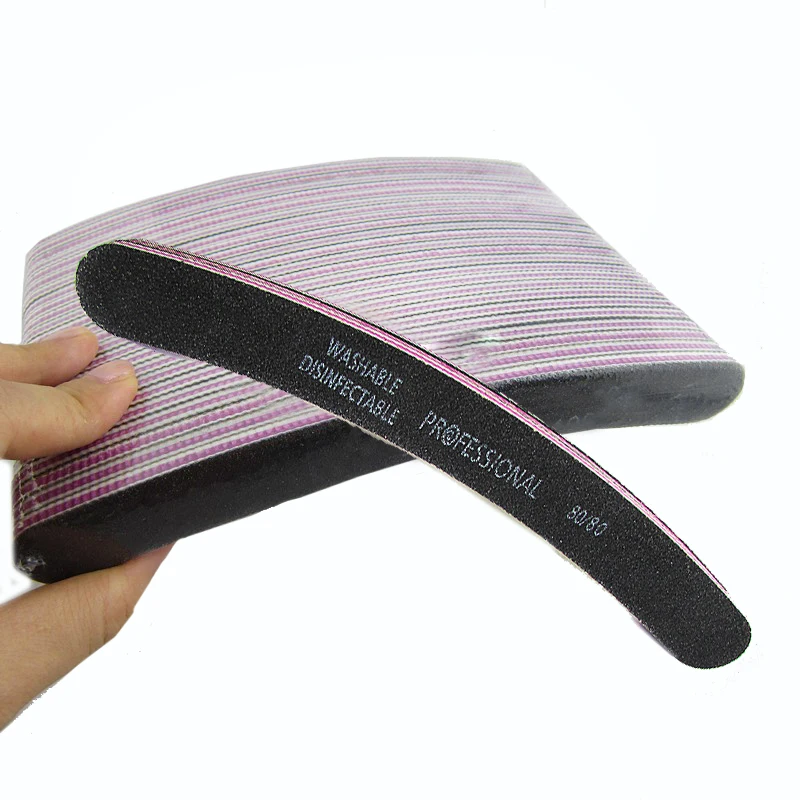 25pcs Professionl 80/80 Grit Black Round Curved Nail Art Care Sanding UV Gel Polish Manicure Nail Files Buffer Tools Sets
25pcs Professionl 80/80 Grit Black Round Curved Nail Art Care Sanding UV Gel Polish Manicure Nail Files Buffer Tools Sets