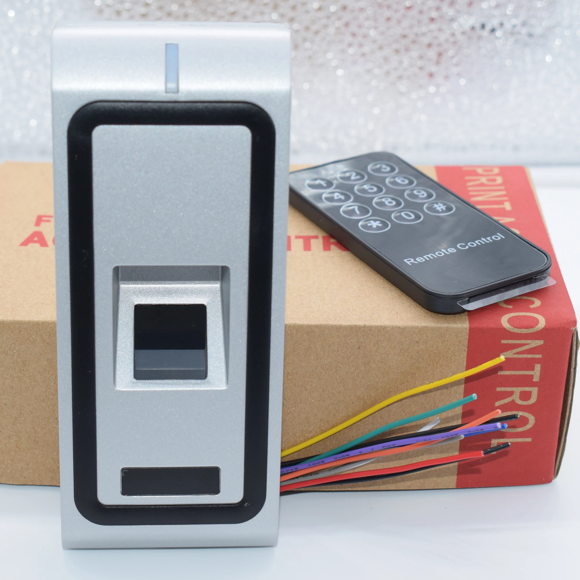 DC 12V 125Khz ID Rfid Full Metal Fingerprint Access Control Stand-alone Reader Support Wiegand Free 10 ID Keyfobs
DC 12V 125Khz ID Rfid Full Metal Fingerprint Access Control Stand-alone Reader Support Wiegand Free 10 ID Keyfobs