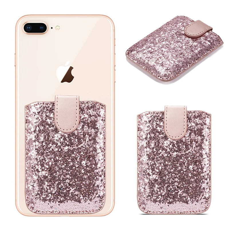 Glitter Credit Card Holder Phone Case For iPhone X Samsung S10 Adhesive Sticker Back Cover Women Men ID Bus Key Wallet Purse
Glitter Credit Card Holder Phone Case For iPhone X Samsung S10 Adhesive Sticker Back Cover Women Men ID Bus Key Wallet Purse