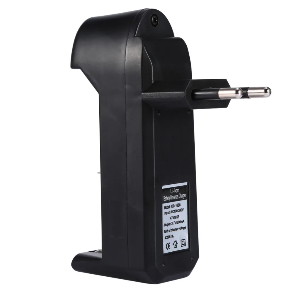 EU Universal Charger For 3.7V 18650 26650 16340 14500 Li-ion Rechargeable Battery Single slot automatic charger
EU Universal Charger For 3.7V 18650 26650 16340 14500 Li-ion Rechargeable Battery Single slot automatic charger