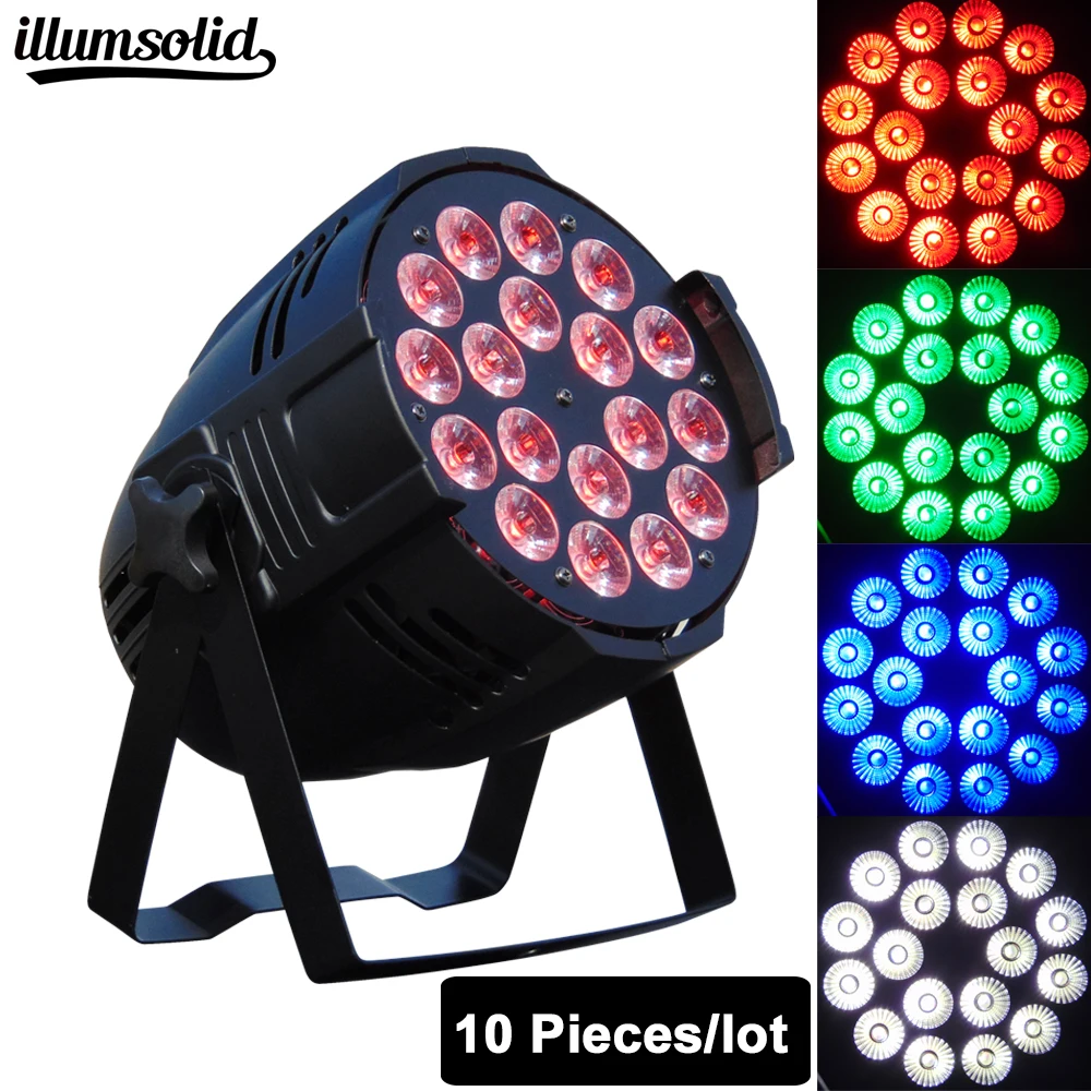 10pcs/lot DJ Par Light 18X12W RGBW Wash Light DMX512 Controlled LED Stage Light for Wedding Birthday Christmas Party Show
10pcs/lot DJ Par Light 18X12W RGBW Wash Light DMX512 Controlled LED Stage Light for Wedding Birthday Christmas Party Show