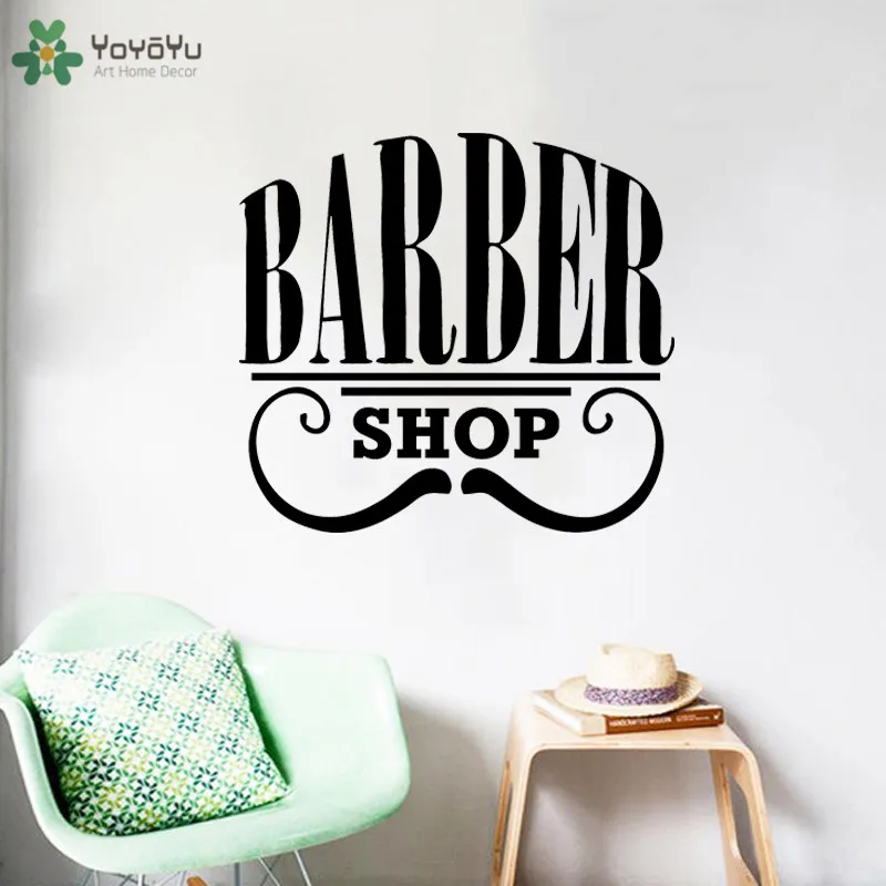 Barber Shop Logo Sign Wall Decal Haircut Vinyl Interior Stickers Hairdresser Art Mural Hair Salon Emblem Hair Home Decor SYY490
Barber Shop Logo Sign Wall Decal Haircut Vinyl Interior Stickers Hairdresser Art Mural Hair Salon Emblem Hair Home Decor SYY490