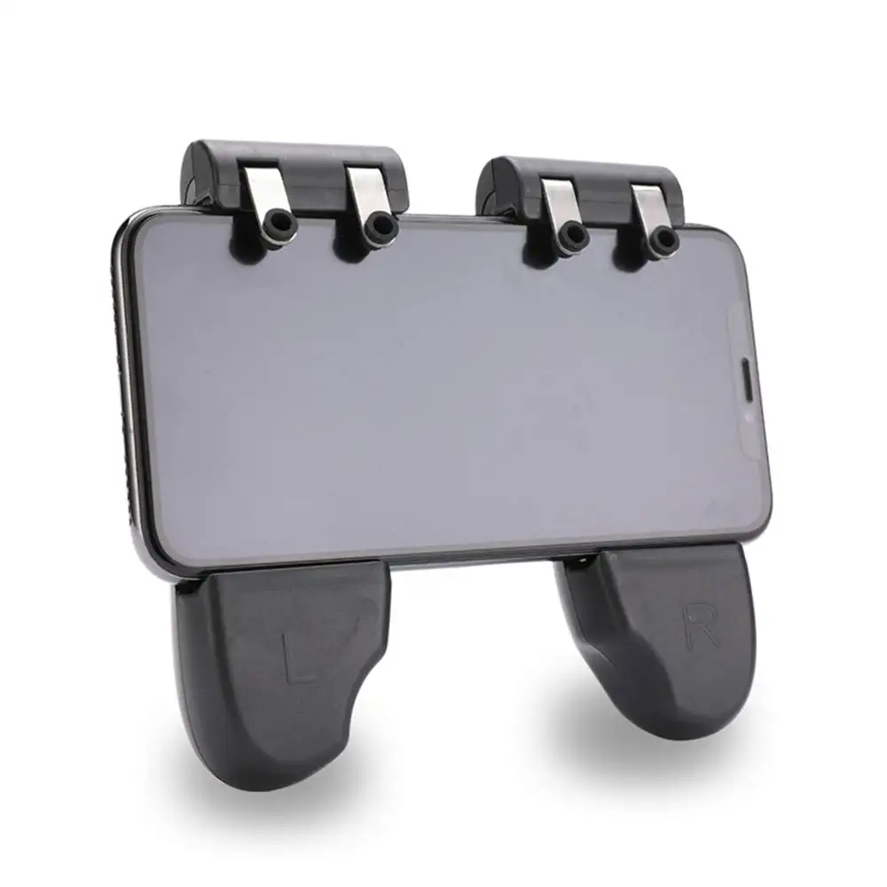 Six-finger linkage Gamepad Gaming Trigger Fire Button L1R1 Shooter Controller with Cooling Fan Mobile Gamepad For iphone Android
Six-finger linkage Gamepad Gaming Trigger Fire Button L1R1 Shooter Controller with Cooling Fan Mobile Gamepad For iphone Android