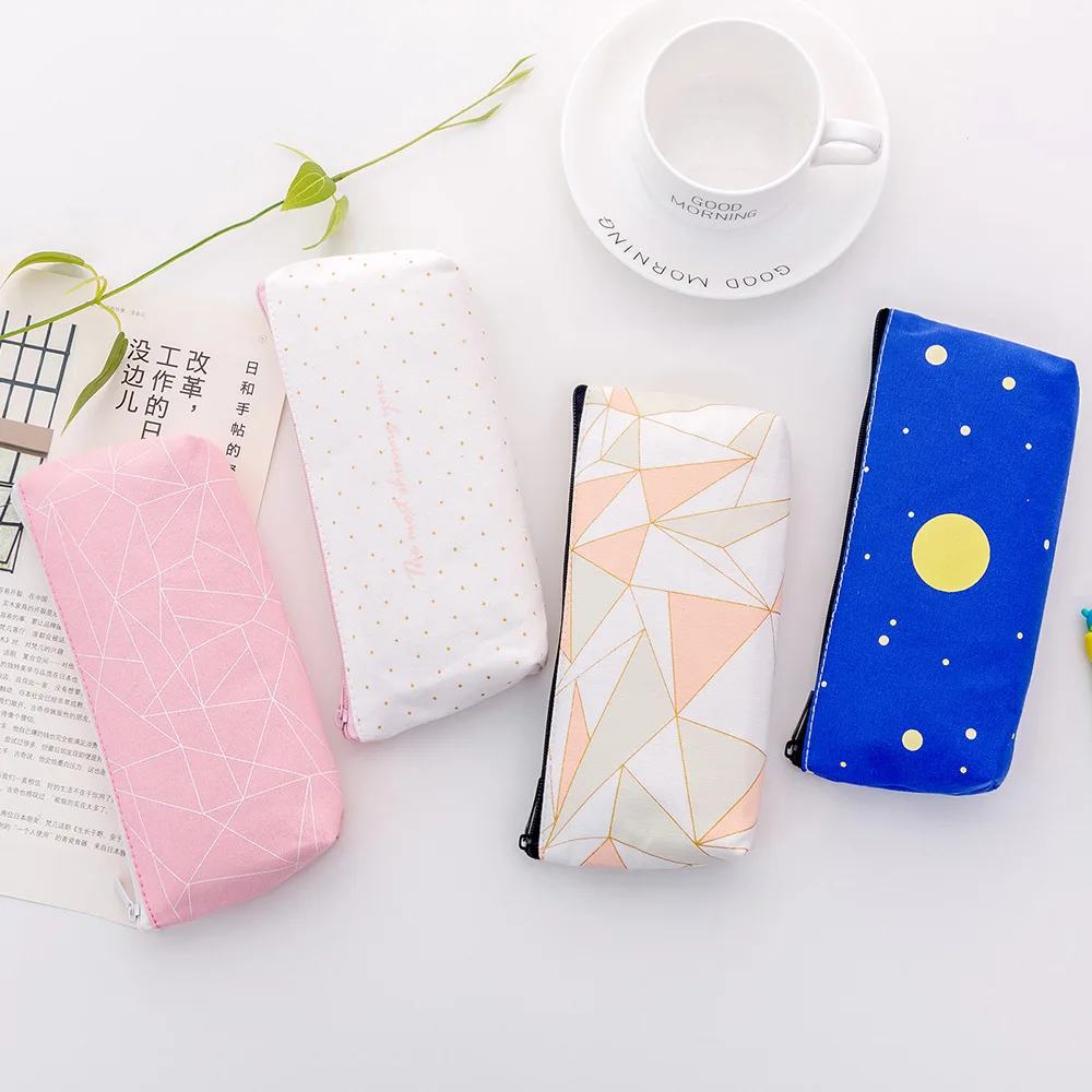 Planet Canvas pencil case Cute Geometry pencil bag box Stationery pen pouch storage bag office school supplies escolar
Planet Canvas pencil case Cute Geometry pencil bag box Stationery pen pouch storage bag office school supplies escolar