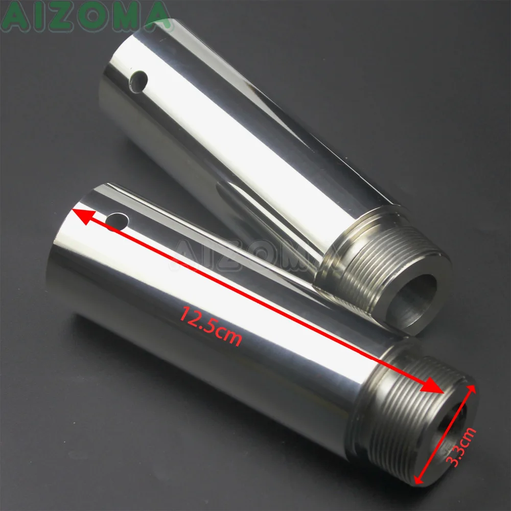 1 Pair Motorcycle Chrome 49mm Fork Tube 4'' & 4 inch Extensions For Harley Sportster xl1200 xl883 Dyna FXDL FXDB Wide Glide
1 Pair Motorcycle Chrome 49mm Fork Tube 4'' & 4 inch Extensions For Harley Sportster xl1200 xl883 Dyna FXDL FXDB Wide Glide
