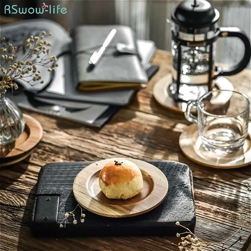European Style Solid Wood Snack Dish Simple Coffee Mug Acacia Wood Thermal Insulation Cushion Cup Food Tray Insulated Coaster
European Style Solid Wood Snack Dish Simple Coffee Mug Acacia Wood Thermal Insulation Cushion Cup Food Tray Insulated Coaster