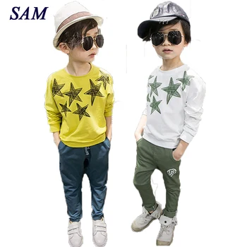 2019 new autumn fashion boys Sweater children's print star long sleeve t shirt kids cotton o-neck solid clothes
2019 new autumn fashion boys Sweater children's print star long sleeve t shirt kids cotton o-neck solid clothes
