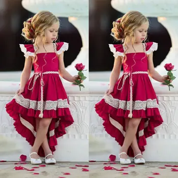 New Fashion All Season Formal Princess Kids Baby Girl Sleeveless Party Dress Lace Floral Wedding Dress Christmas Perform Dresses
New Fashion All Season Formal Princess Kids Baby Girl Sleeveless Party Dress Lace Floral Wedding Dress Christmas Perform Dresses