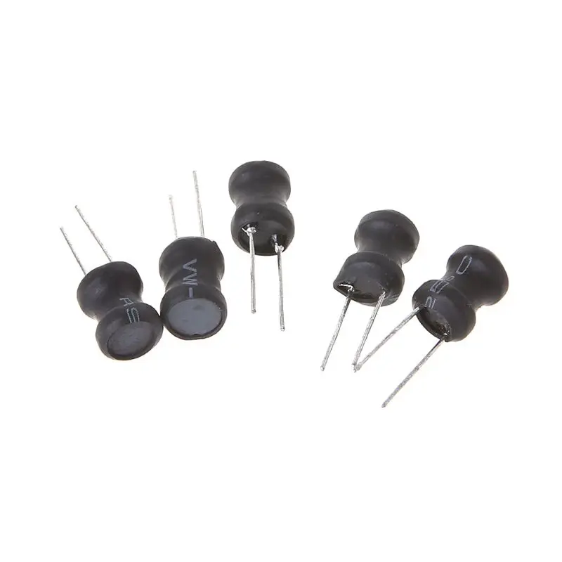 50 Pcs/Set 10 Types Power Inductor Inductance 10UH/22UH/33UH/47UH/68UH/100UH/150UH/220UH/1MH/10MH 10 Values x 5pcs
50 Pcs/Set 10 Types Power Inductor Inductance 10UH/22UH/33UH/47UH/68UH/100UH/150UH/220UH/1MH/10MH 10 Values x 5pcs