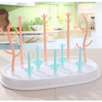 2019 New Baby Feeding Bottles Drying Rack Dust Cover Infant Nipple Storage Shelf Detachable Pacifier Milk Cup Holder
2019 New Baby Feeding Bottles Drying Rack Dust Cover Infant Nipple Storage Shelf Detachable Pacifier Milk Cup Holder