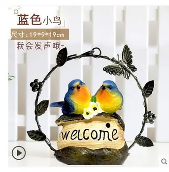 bird's voice can speak Emulation of bird garden decoration hanging Office craft statues Home decoration dies
bird's voice can speak Emulation of bird garden decoration hanging Office craft statues Home decoration dies