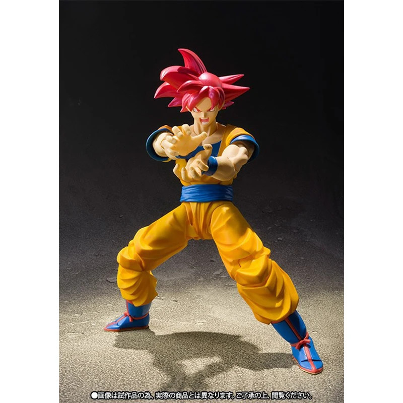16cm Anime Dragon Ball Z SHF Figuarts Super Saiyan God Goku Joint Movable PVC Action Figure Collection Model Kids Toy Doll
16cm Anime Dragon Ball Z SHF Figuarts Super Saiyan God Goku Joint Movable PVC Action Figure Collection Model Kids Toy Doll