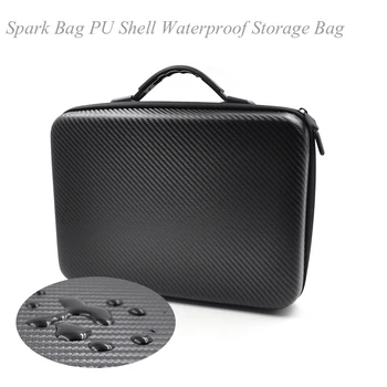 DJI Spark Bag PU Shell Waterproof /Protective Storage Bag Carry Case handbag for DJI Spark RC Drone Accessories
DJI Spark Bag PU Shell Waterproof /Protective Storage Bag Carry Case handbag for DJI Spark RC Drone Accessories