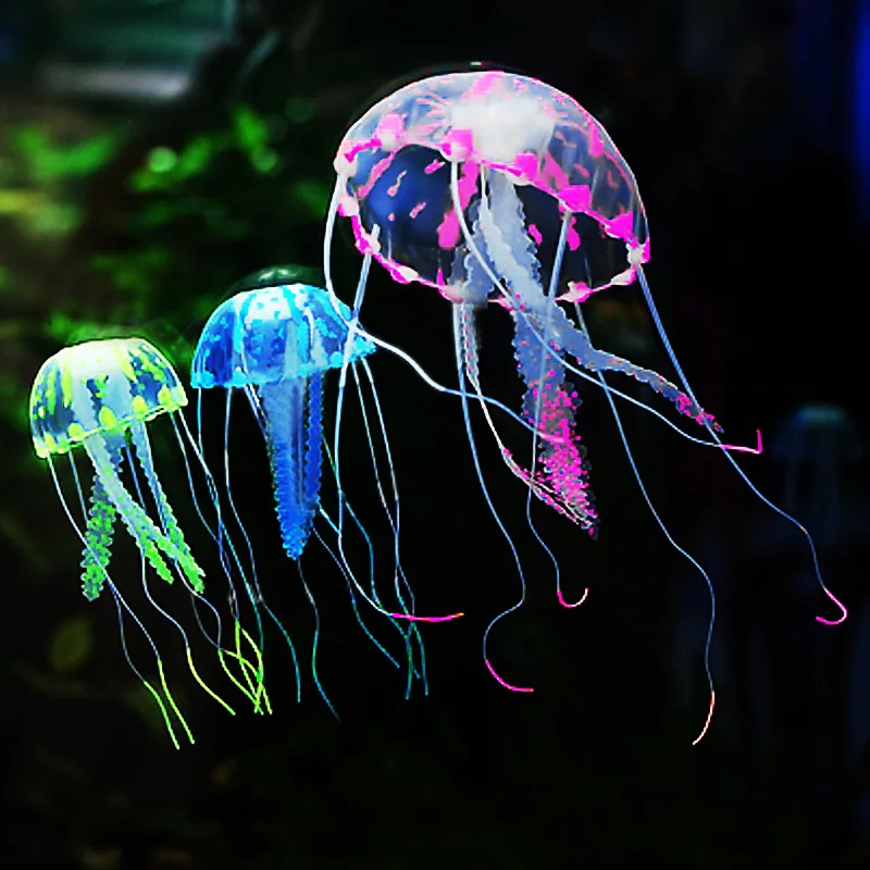 3pcs fish tank aquarium landscaping Glowing Effect Artificial Jellyfish Ornament fish tank accessories decoration
3pcs fish tank aquarium landscaping Glowing Effect Artificial Jellyfish Ornament fish tank accessories decoration