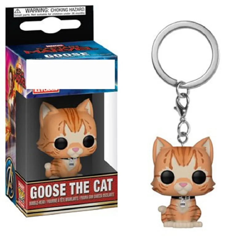 Moive The Avengers Captain Marvel Pocket Vinyl Toys Goose Action Figure Model Keychain In Retail Box Birthday Gift for Children
Moive The Avengers Captain Marvel Pocket Vinyl Toys Goose Action Figure Model Keychain In Retail Box Birthday Gift for Children