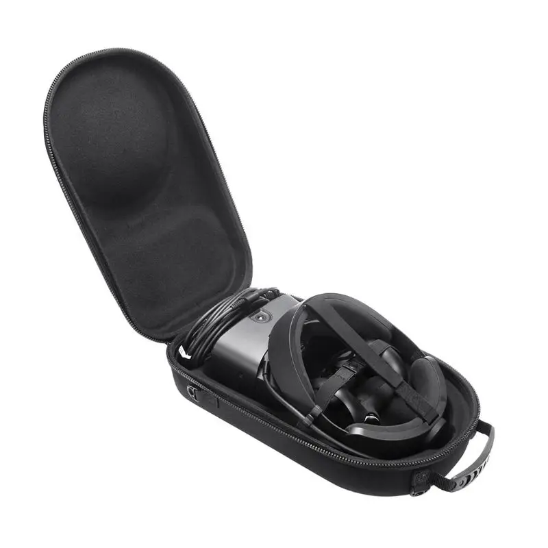 Portable Hard EVA Bag Protect Cover Storage Box Carrying Case Pouch for Oculus Rift S PC-Powered VR Gaming Headset Accessories
Portable Hard EVA Bag Protect Cover Storage Box Carrying Case Pouch for Oculus Rift S PC-Powered VR Gaming Headset Accessories