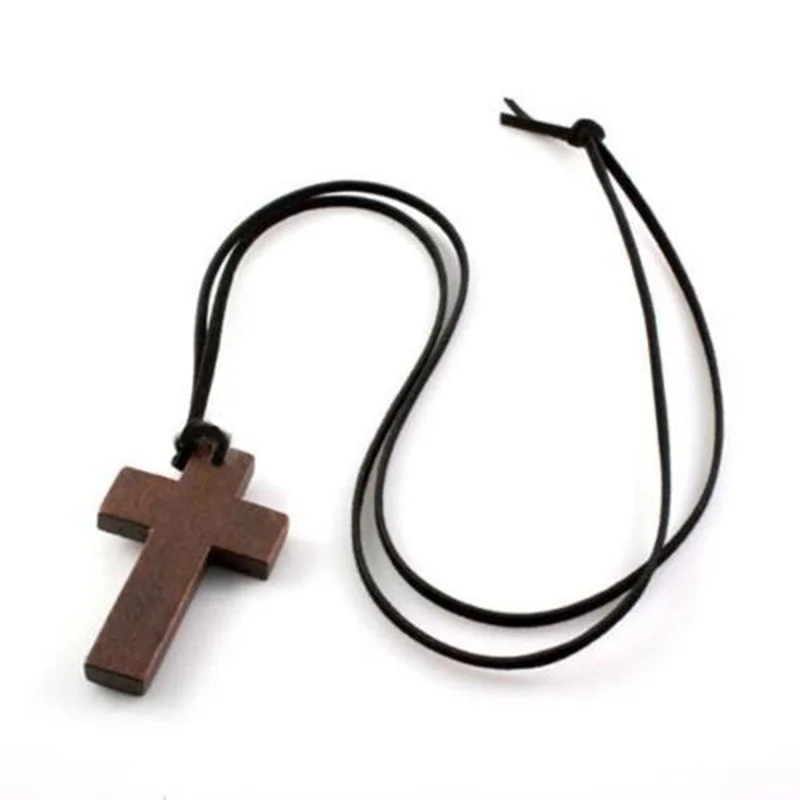 Fashion New Retro Men Women Brown Cross Pendant Christian Religious Wooden Wood Long Chain Sweater Necklaces
Fashion New Retro Men Women Brown Cross Pendant Christian Religious Wooden Wood Long Chain Sweater Necklaces