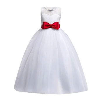 Girls Sleeveless Lace Bow Girls Dress Pageant Wedding Dress Formal Occassion Ball Gown for Wedding Party Girls Tulle Dress
Girls Sleeveless Lace Bow Girls Dress Pageant Wedding Dress Formal Occassion Ball Gown for Wedding Party Girls Tulle Dress