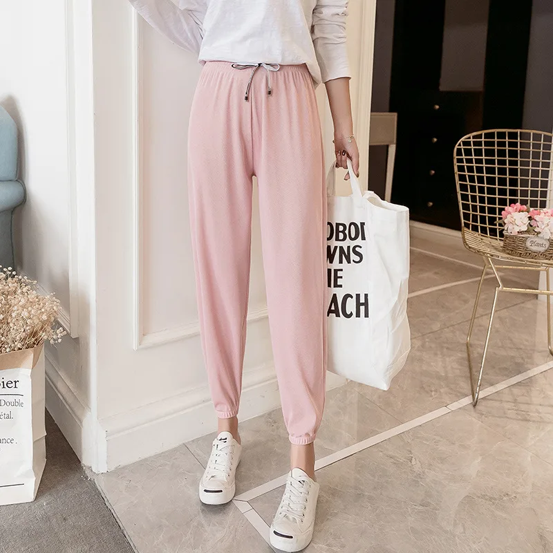 Slim Harem Pants Women 2019 New Fashion Summer Casual Pants Plus Size Sexy Solid Black Loose Wild Student High Waist Sport Pants
Slim Harem Pants Women 2019 New Fashion Summer Casual Pants Plus Size Sexy Solid Black Loose Wild Student High Waist Sport Pants