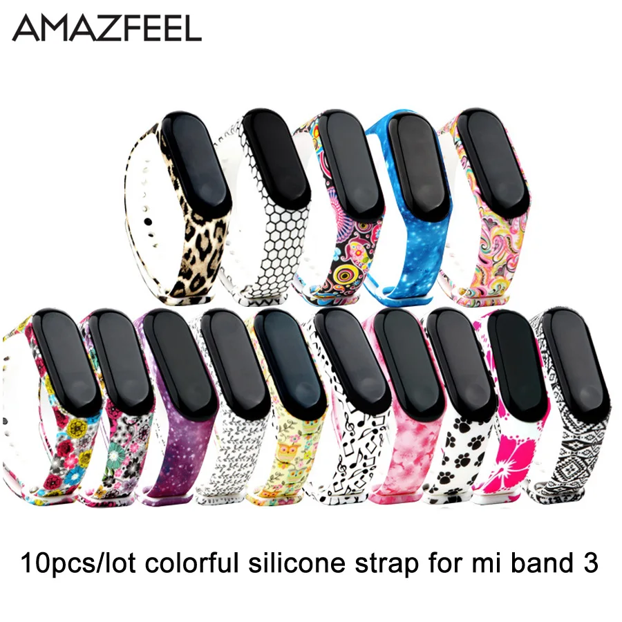 10pcs/pack Sport Silicone Strap watch band For xiaomi mi band 3 accessories colorful wrist strap bracelet for Miband 3 watchband
10pcs/pack Sport Silicone Strap watch band For xiaomi mi band 3 accessories colorful wrist strap bracelet for Miband 3 watchband