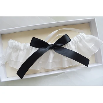 Black /white Bride Garter double-deck satin Women's Sexy Garters Leg ring Belt Suspender Wedding Party supplies accessories
Black /white Bride Garter double-deck satin Women's Sexy Garters Leg ring Belt Suspender Wedding Party supplies accessories