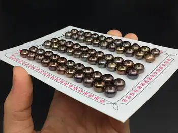 7.5-8.0mm Bronze Luster Pearls Half Drilled Button Pearl Cabochons For Earrings/Studs Genuine AAA Pearls Wholesale Freshwater Pe
7.5-8.0mm Bronze Luster Pearls Half Drilled Button Pearl Cabochons For Earrings/Studs Genuine AAA Pearls Wholesale Freshwater Pe