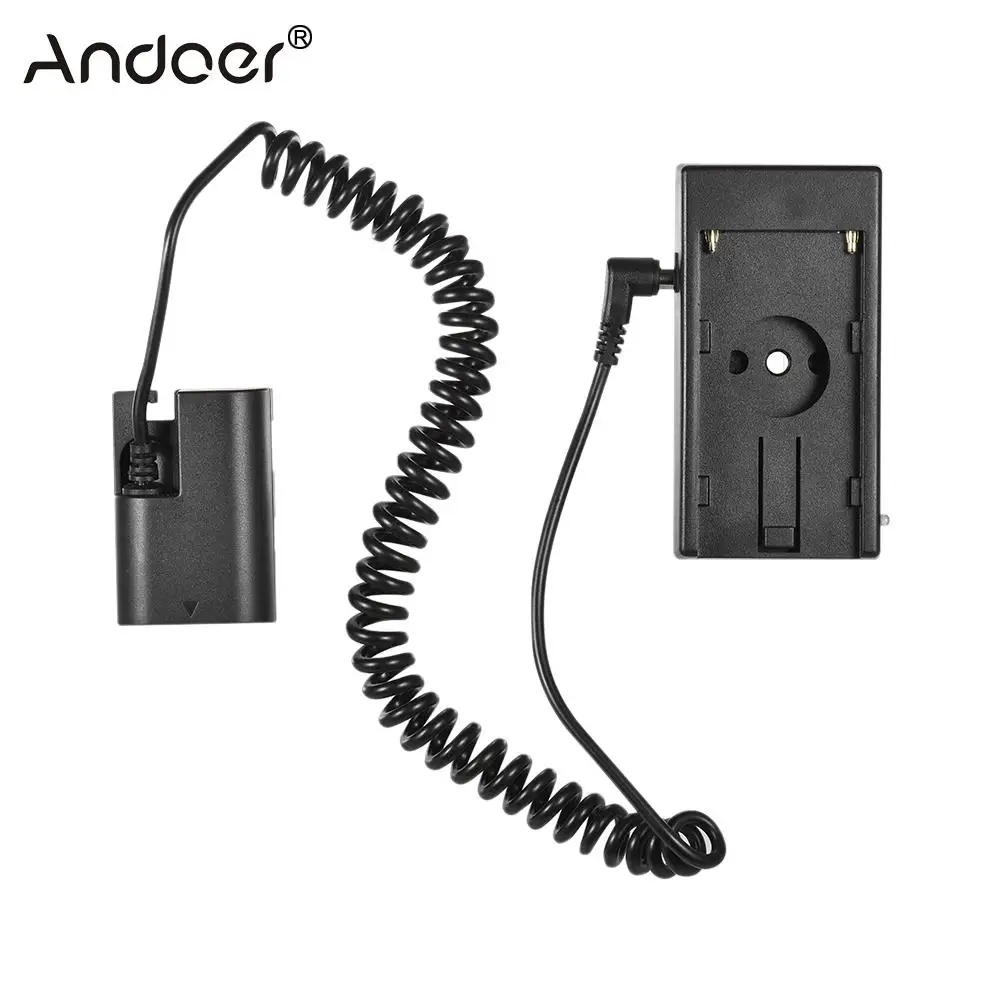 Andoer NP-F970 to LP-E6 EN-EL15 EN-EL14 NP-FW50 Dummy Battery Plate Mount Adapter Spring Cable for Canon EOS Battery Adapter
Andoer NP-F970 to LP-E6 EN-EL15 EN-EL14 NP-FW50 Dummy Battery Plate Mount Adapter Spring Cable for Canon EOS Battery Adapter