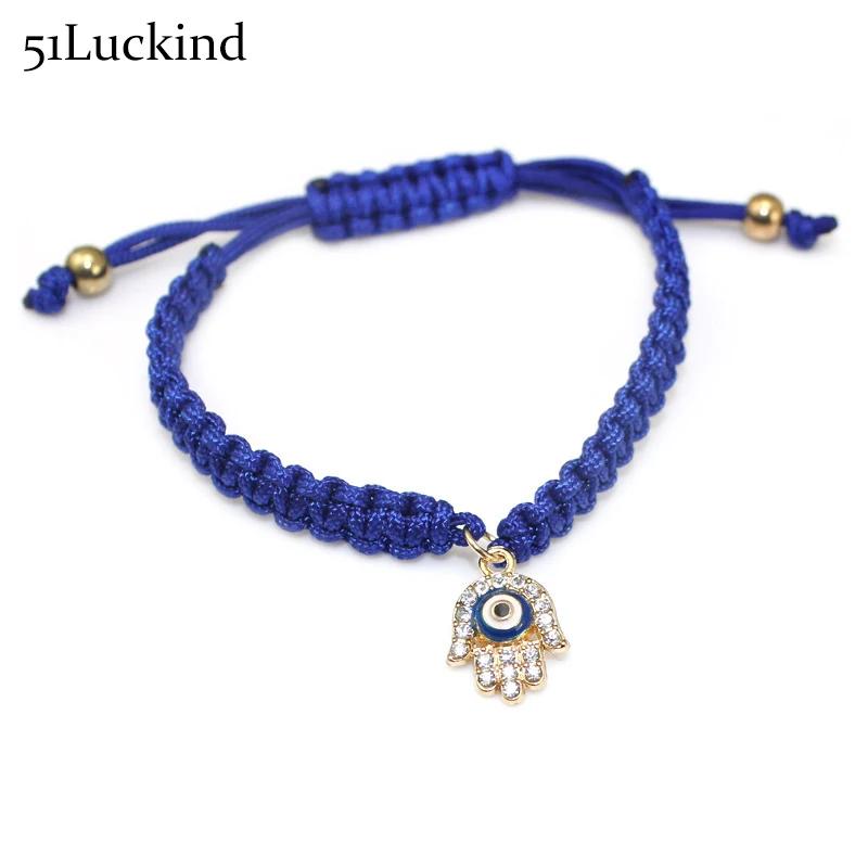New Arrival Zirconia Paved Hand Braided Red String Bracelet Fancy Hand Of Fatima Eyes Red Rope Braclet For Women Men Jewelry
New Arrival Zirconia Paved Hand Braided Red String Bracelet Fancy Hand Of Fatima Eyes Red Rope Braclet For Women Men Jewelry