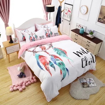 2019 Three-Piece Dreamcatcher Pattern Polyester Bedding Ethnic Style Simple Plain Quilt Cover Pillowcase Full Size L625
2019 Three-Piece Dreamcatcher Pattern Polyester Bedding Ethnic Style Simple Plain Quilt Cover Pillowcase Full Size L625