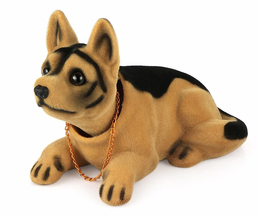 perrito de juguete que mueve la cabeza