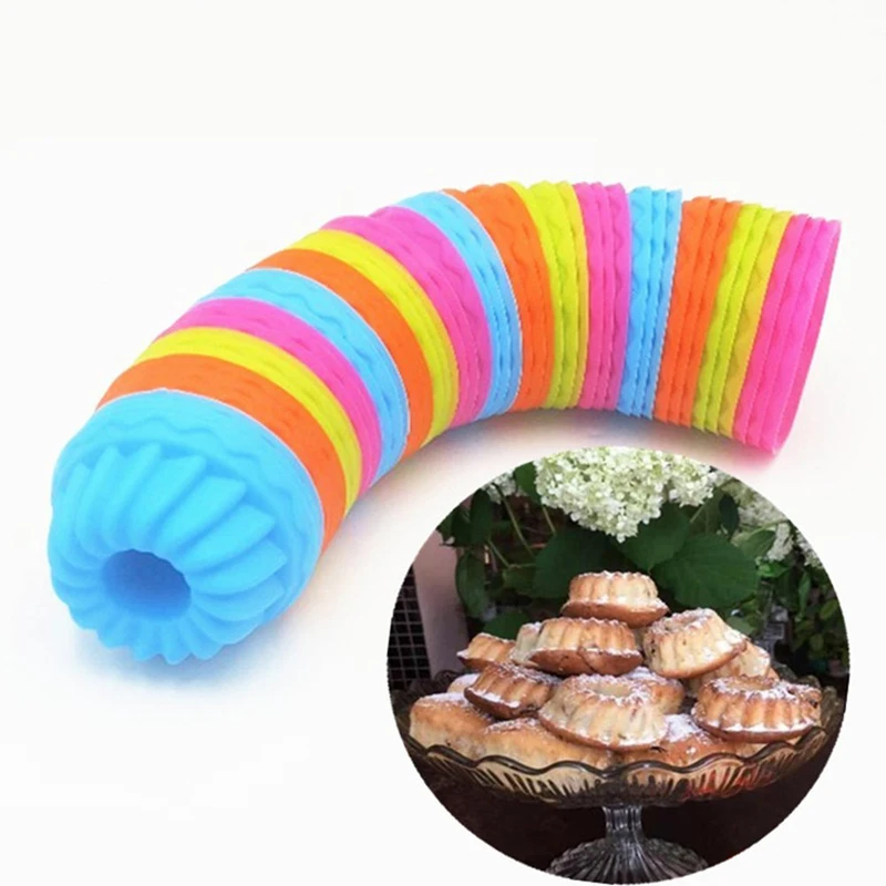 12Pcs Muffin Silicone Mold Bakeware Cupcake Liners Mold Baking Cake Decorating Tools Mini Pumpkin Form Kitchen Baking Supplies
12Pcs Muffin Silicone Mold Bakeware Cupcake Liners Mold Baking Cake Decorating Tools Mini Pumpkin Form Kitchen Baking Supplies