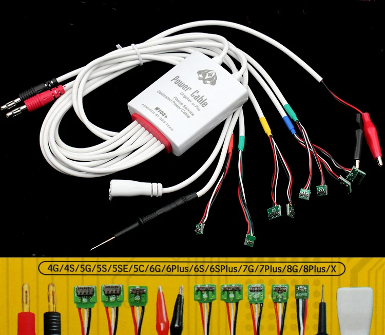 Multi-function phone Battery Activation Charge Cable for iPhone 4/4S/5/5S/6/6 Plus/7/7P/8/8P/X
Multi-function phone Battery Activation Charge Cable for iPhone 4/4S/5/5S/6/6 Plus/7/7P/8/8P/X