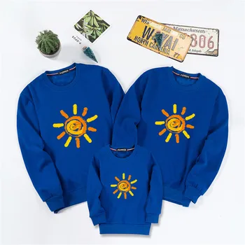 Family Matching Clothes Outfits Autumn Mother Kids Hoodies sun Pattern Mom Daughter Son Tops Sweaters Family Clothing
Family Matching Clothes Outfits Autumn Mother Kids Hoodies sun Pattern Mom Daughter Son Tops Sweaters Family Clothing