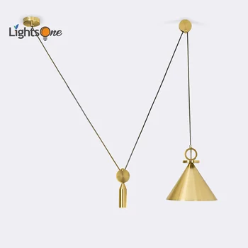 Nordic creative pendant lamps personality postmodern light luxury living room dining bar bedside lift pulley pendant lights
Nordic creative pendant lamps personality postmodern light luxury living room dining bar bedside lift pulley pendant lights